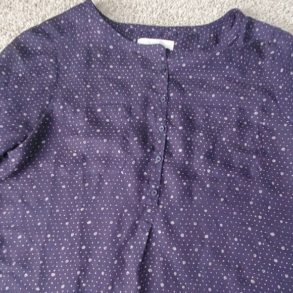 Loft navy blouse - Picture 3 of 6